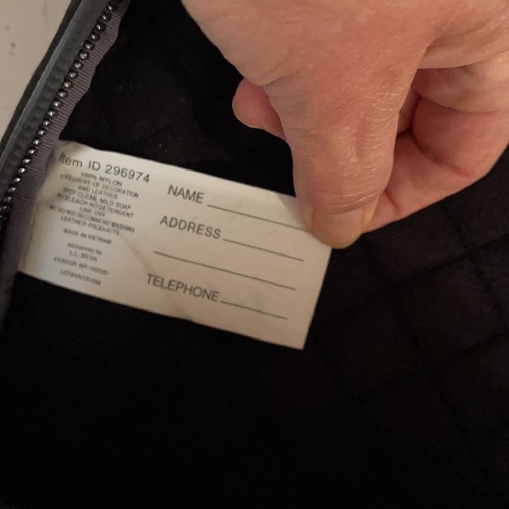 Llbean Black Backpack With Soft Section For Laptop - image 7